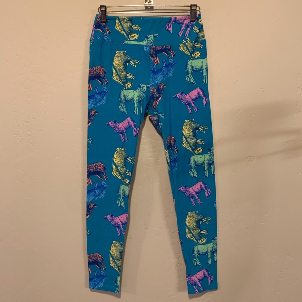 LulaRoe Sheep Leggings